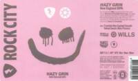 Rock City Brewing, Hazy Grin New England DIPA