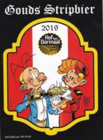 Buitenlandse bieren voor Nederlandse markt (etiket Nederlandse plaatsnaam), Gouds Stripbier 2019
