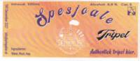 Stoombierbrouwerij De Pimpelier, Spesjoale Tripel