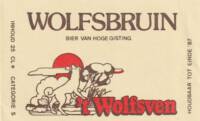 Buitenlandse bieren voor Nederlandse markt (etiket Nederlandse plaatsnaam), Wolfsbruin