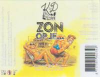 Brouwerij Klein Duimpje, Zon op je .....