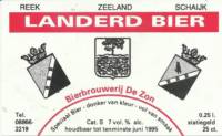 Bierbrouwerij de Zon, Landerd Bier