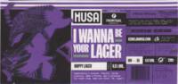 Brouwerij Frontaal, I Wanna Be Your Lager