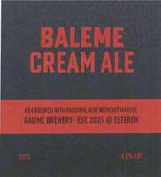 Amateurs, Baleme Cream Ale #24