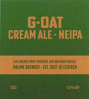 Amateurs, G-OAT Cream Ale - NEIPA #26