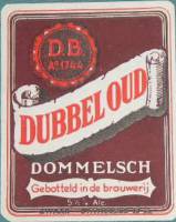 Dommelsche Bierbrouwerij, Dubbel Oud Dommelsch