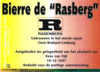 Ge&iuml;mporteerd buitenlands bier - Nederlandse importeur en NL opmaak, Bierre de "Rasberg"