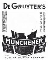 Dommelsche Bierbrouwerij, De Gruyter's Munchener