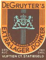 Dommelsche Bierbrouwerij, De Gruyter's Extra Lager Donker