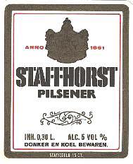 Dommelsche Bierbrouwerij, Staffhorst Pilsener