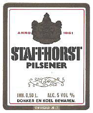 Dommelsche Bierbrouwerij, Staffhorst Pilsener