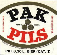 Dommelsche Bierbrouwerij, PAK Pils