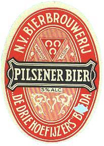 De Drie Hoefijzers, Pilsener Bier