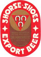 De Drie Hoefijzers, 3 Horse Shoes Export Beer