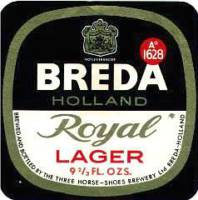 De Drie Hoefijzers, Breda Holland Royal Lager