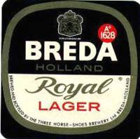 De Drie Hoefijzers, Breda Holland Royal Lager