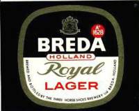 De Drie Hoefijzers, Breda Holland Royal Lager