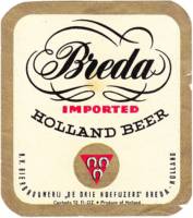 De Drie Hoefijzers, Breda Holland Beer Imported