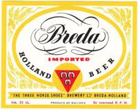 De Drie Hoefijzers, Breda Holland Beer Imported