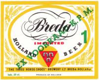 De Drie Hoefijzers, Breda Holland Beer Imported