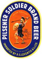 De Drie Hoefijzers, Pilsener Soldier Brand Beer