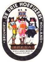 De Drie Hoefijzers, De Drie Hoefijzers Breda Holland Beer