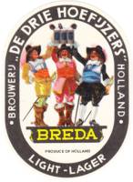 De Drie Hoefijzers, De Drie Hoefijzers Breda Light Lager