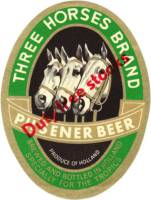 De Drie Hoefijzers, Three Horses Brand Pilsener Beer