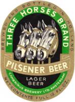 De Drie Hoefijzers, Three Horses Brand Pilsener Beer Lager Beer