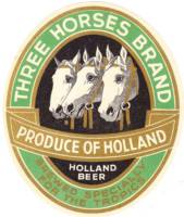 De Drie Hoefijzers, Three Horses Brand Holland Beer