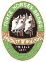 De Drie Hoefijzers, Three Horses Brand Holland Beer