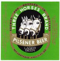 De Drie Hoefijzers, Three Horses Brand Pilsener Beer Lager Beer