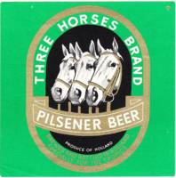 De Drie Hoefijzers, Three Horses Brand Pilsener Beer