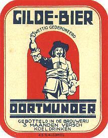 De Drie Hoefijzers, Gilde-Bier Dortmunder