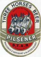 Licentiebrouwsels , Three Horses Beer Pilsener S.T.A.R.