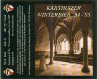 Brouwerij De Drie Kruizen, Karthuizer Winterbier '94-'95