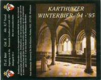 Brouwerij De Drie Kruizen, Karthuizer Winterbier '94-'95