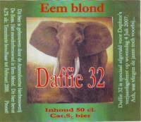 Brouwerij Eembier, Daffie 32 Eem Blond
