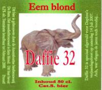 Brouwerij Eembier, Daffie 32 Eem Blond