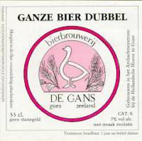 Bierbrouwerij de Gans, Ganze Bier Dubbel