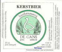 Bierbrouwerij de Gans, Kerstbier