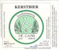 Bierbrouwerij de Gans, Kerstbier