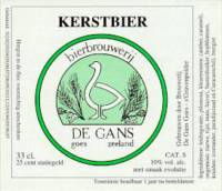 Bierbrouwerij de Gans, Kerstbier