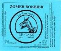 Bierbrouwerij de Gans, Zomer Bokbier