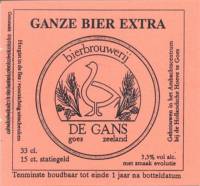 Bierbrouwerij de Gans, Ganze Bier Extra