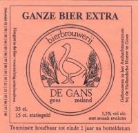 Bierbrouwerij de Gans, Ganze Bier Extra