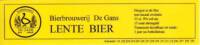 Bierbrouwerij de Gans, Lente Bier