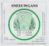 Bierbrouwerij de Gans, Sneeuwgans