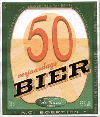 Bierbrouwerij de Gans, 50 Verjaardags Bier A.C. Boertjes