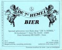 Bierbrouwerij de Gans, De 7e Hemelbier